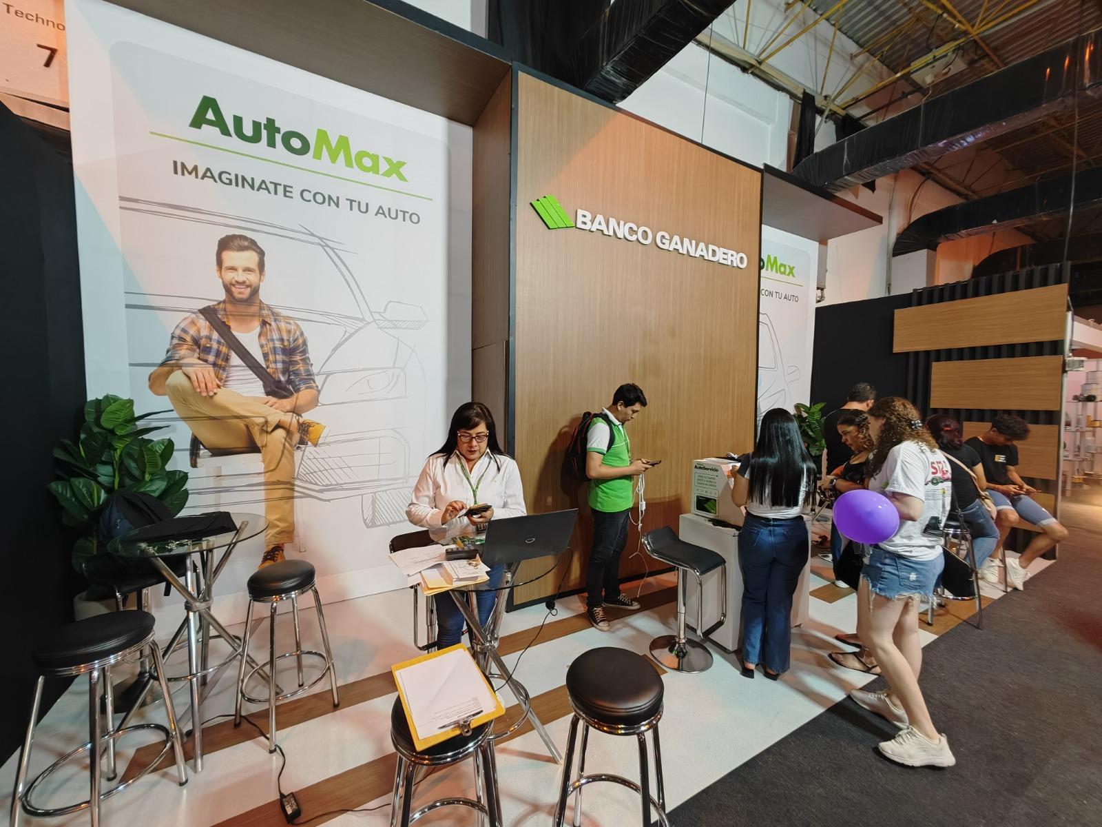 Banco Ganadero presenta Automax en la Expoauto 2024, el crédito vehicular con 8 años plazo y preaprobación inmediata