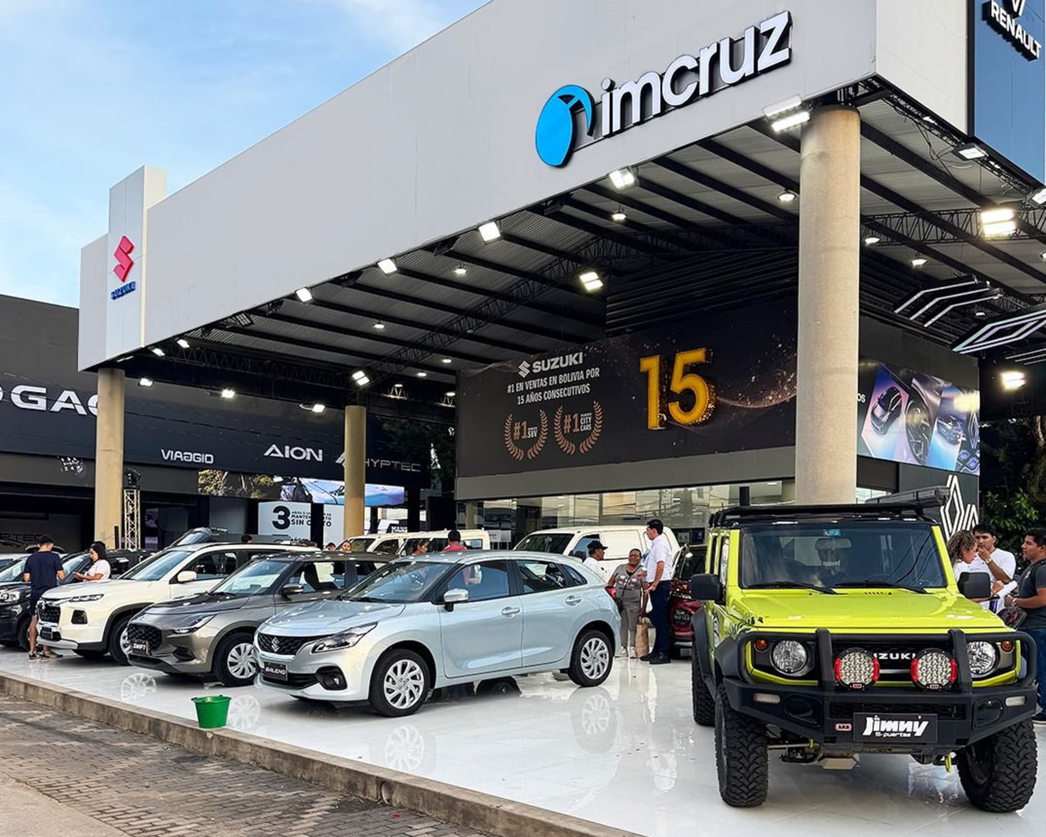 Imcruz – Inchcape Bolivia impulsó la movilidad del futuro en Expoauto 2026