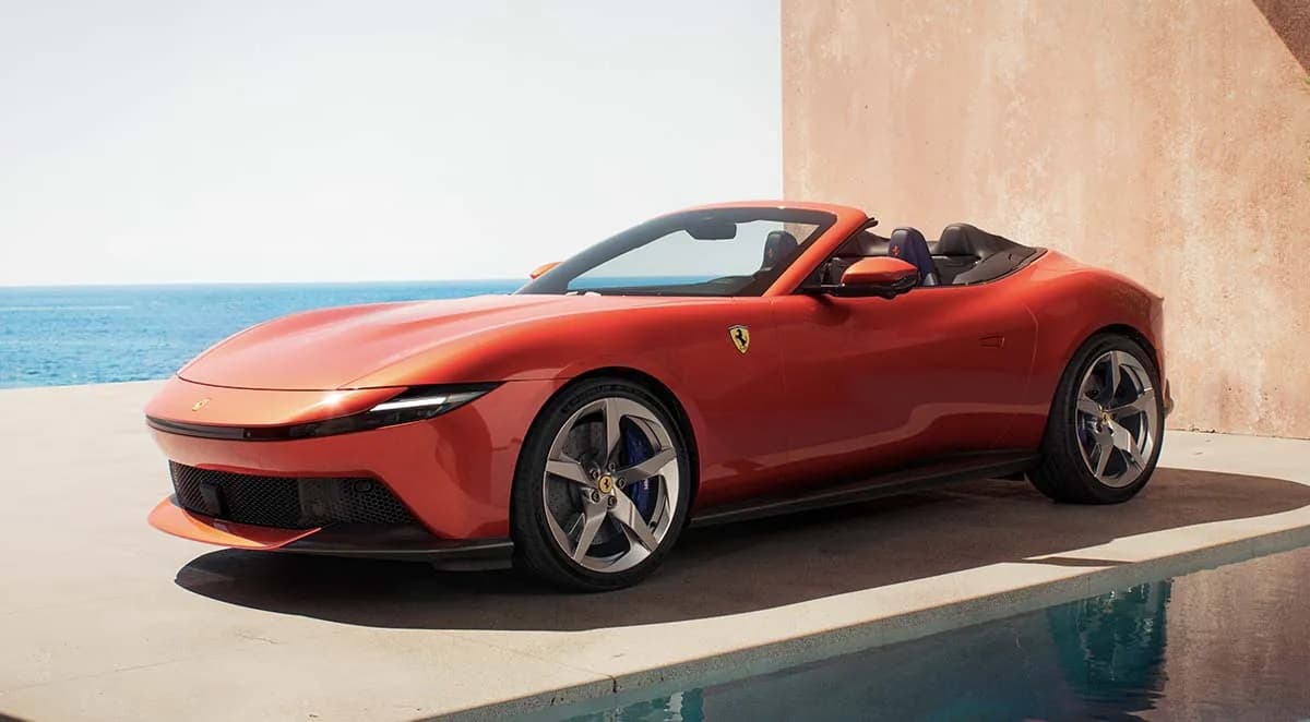 Ferrari Amalfi Spider: La nueva joya descapotable que combina potencia V8 y elegancia italiana