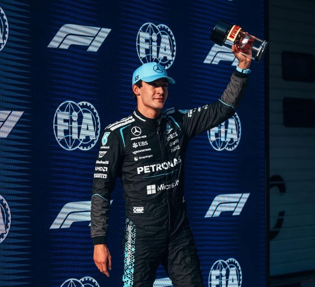 Russell se queda con la pole para la sprint del GP de China