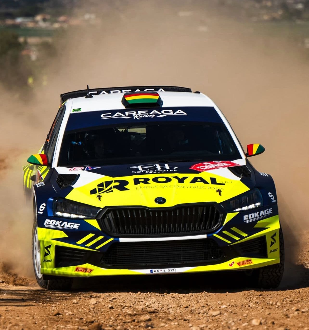 Stefano Careaga queda segundo en la qualy del Rallye Tierras Altas de Lorca