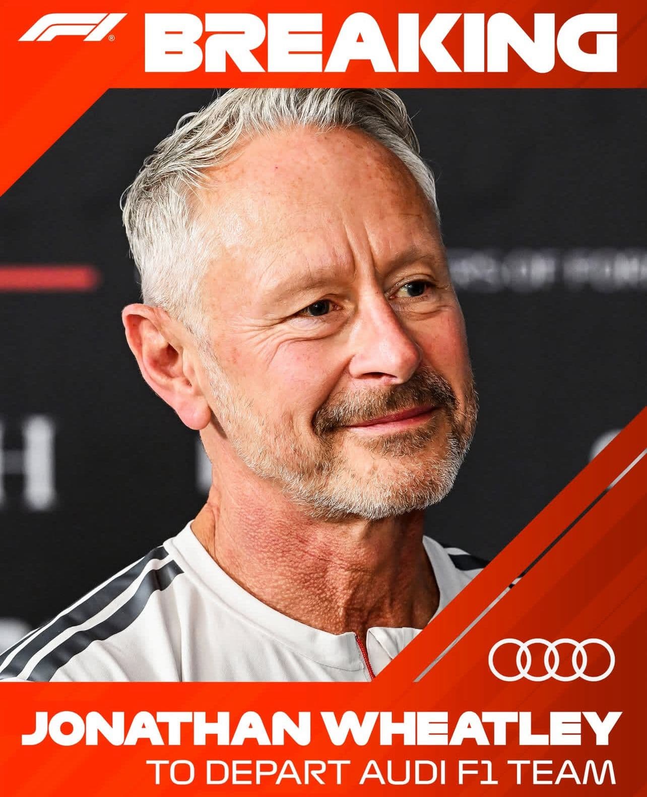 Jonathan Wheatley deja la dirección del equipo Audi de Fórmula 1