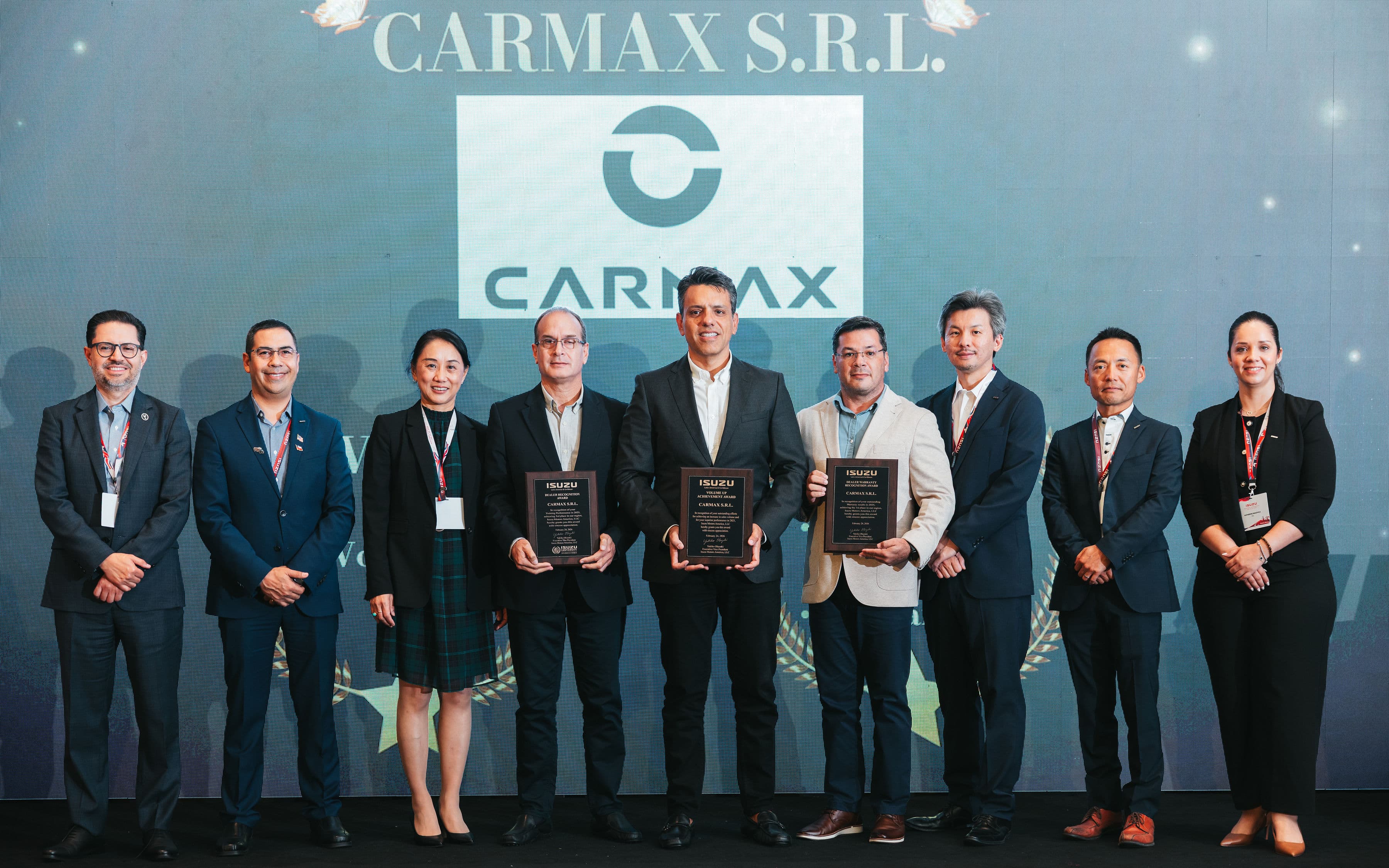 Carmax destaca en convención regional de Isuzu