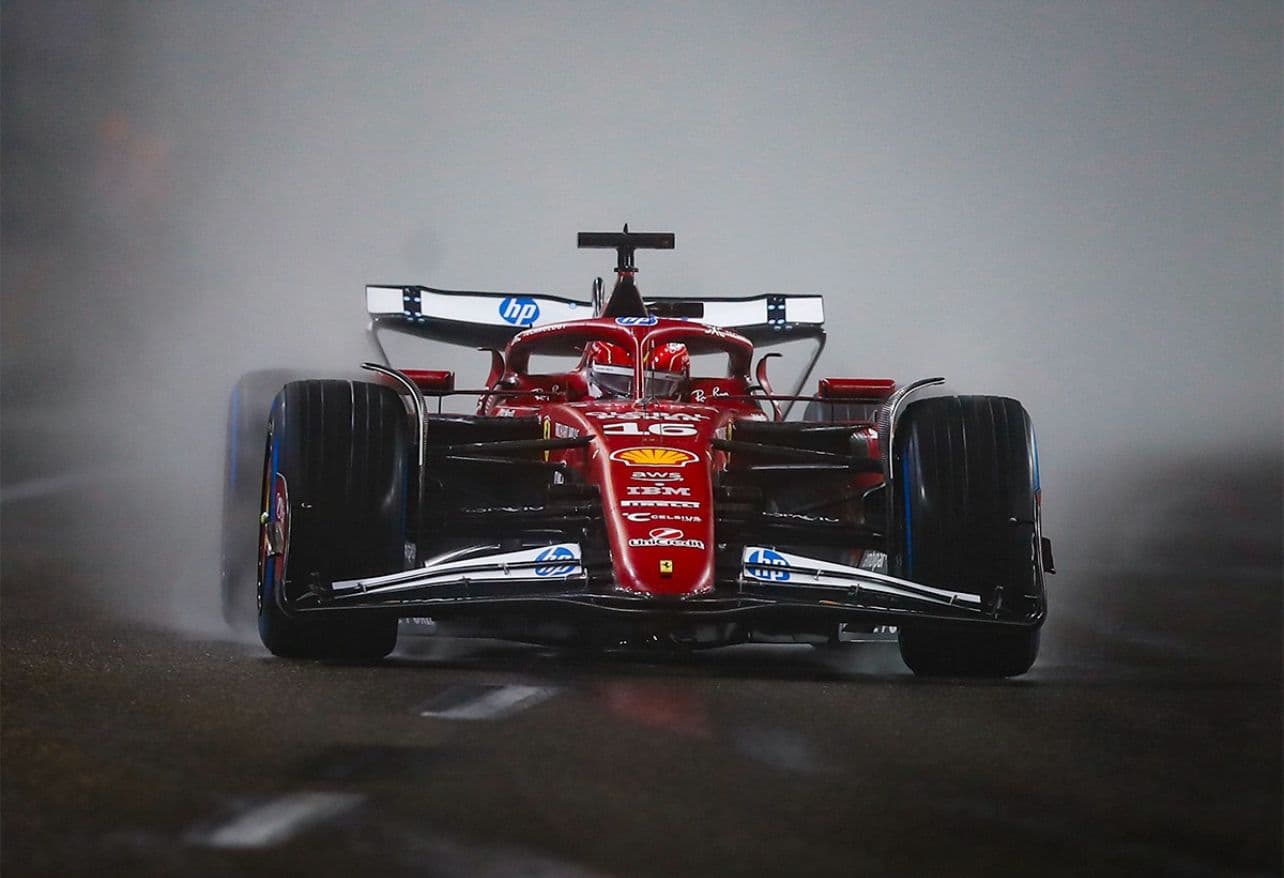 Ferrari vuelve a pista en Fiorano para probar neumáticos de lluvia para 2027
