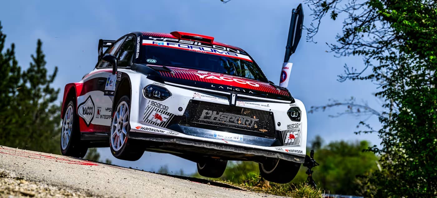 Lancia se impone en el arranque del WRC2 en Croacia