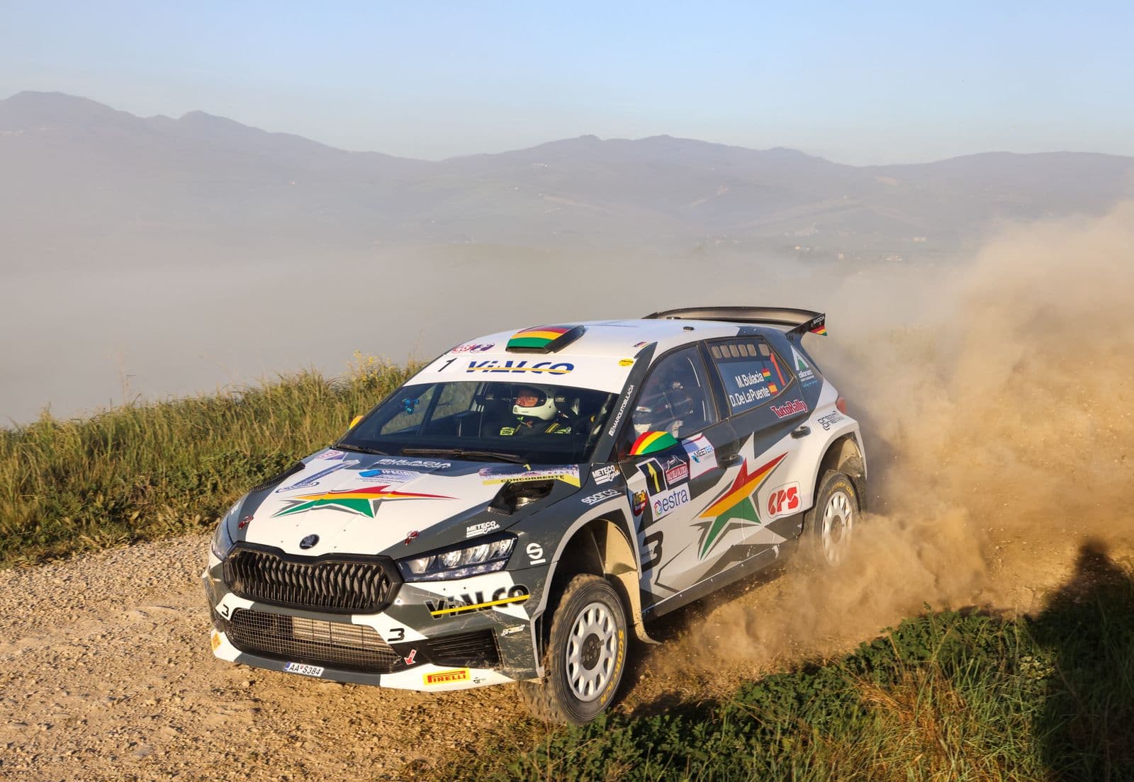 Marco Bulacia firma una sólida actuación en el Rally della Val d'Orcia