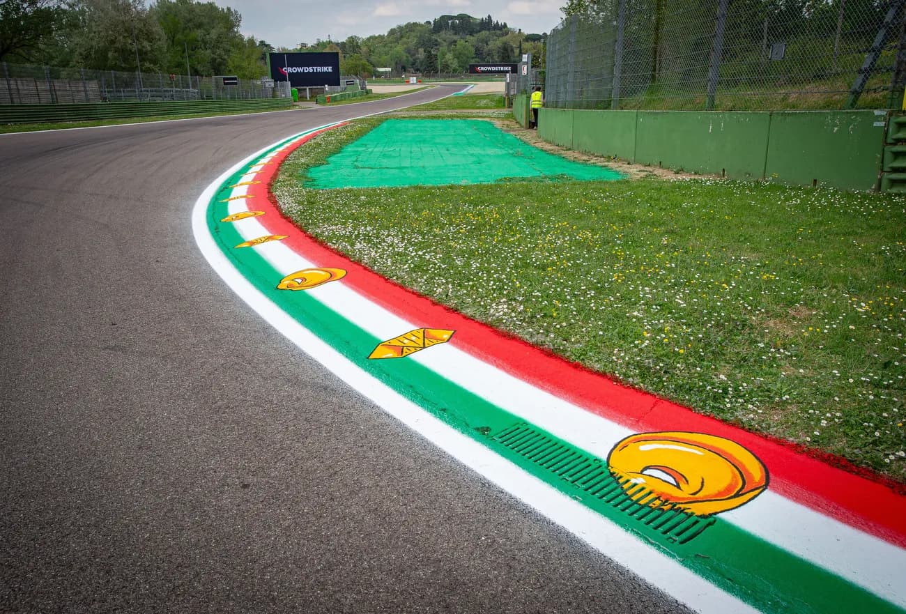 Arte y velocidad: Imola lleva su identidad a la pista