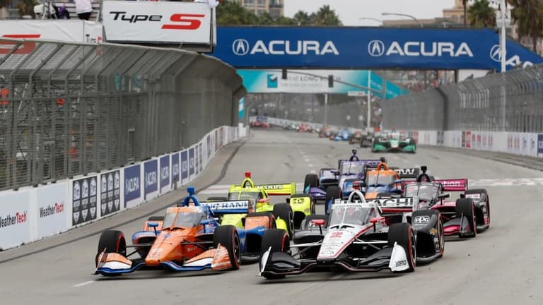 IndyCar 2026: Long Beach recibe la quinta fecha con Kirkwood como líder del campeonato