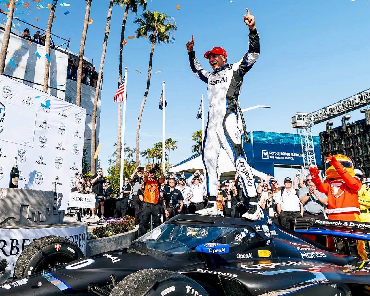 Alex Palou conquista Long Beach y toma el liderato de la IndyCar