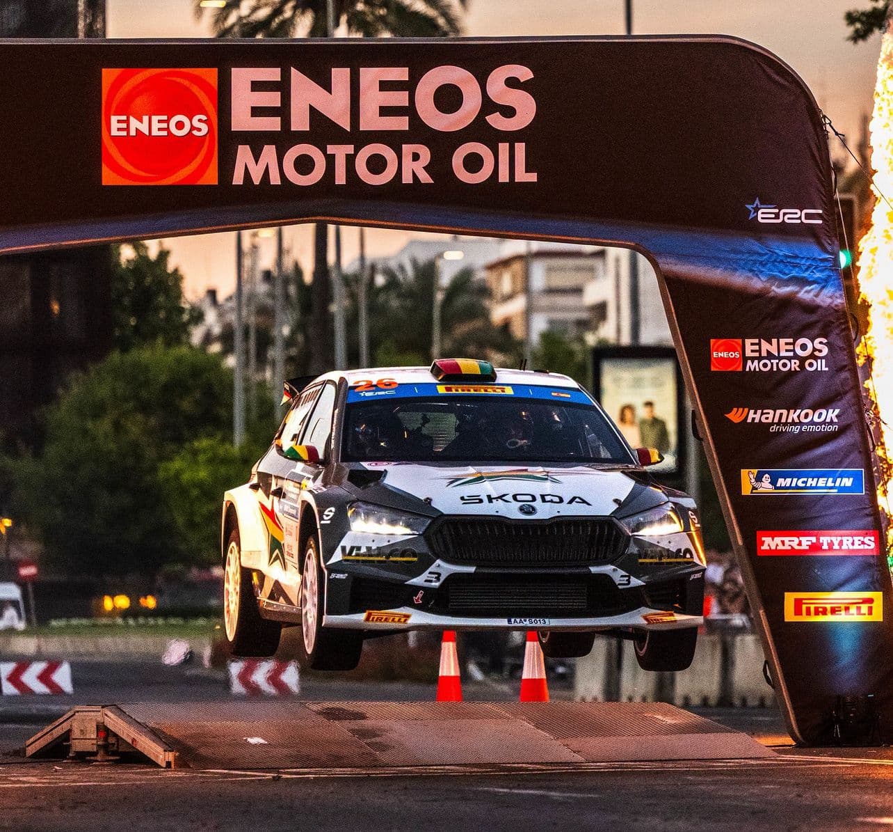 Marco Bulacia debuta en el ERC con un top 10 en el Rally Sierra Morena