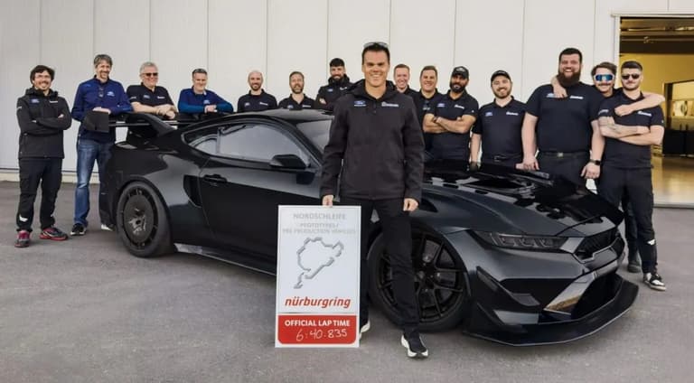 Ford rompe récords en Nürburgring con el nuevo Mustang GTD Competition