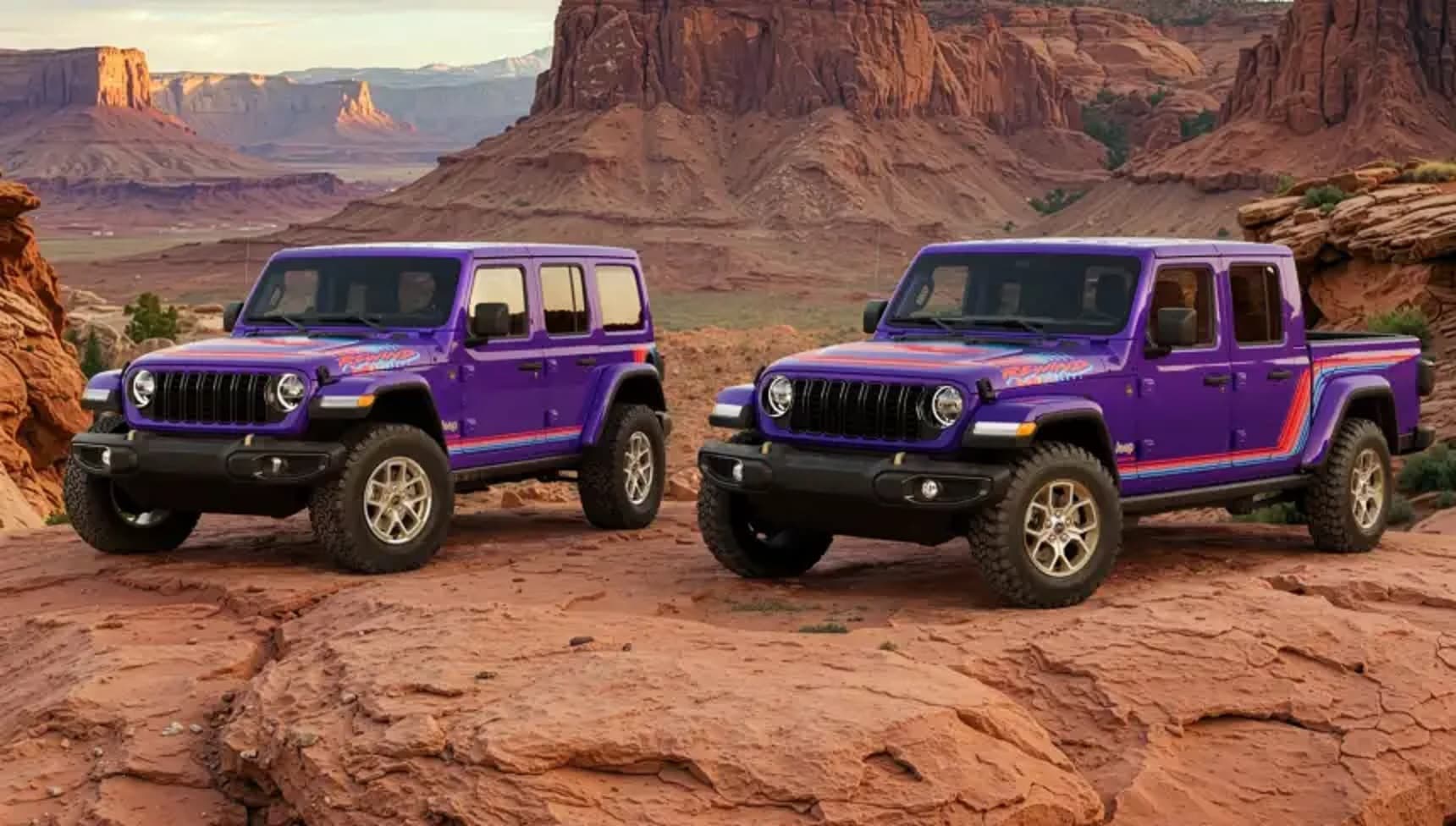 Jeep revive los 90 con las nuevas ediciones Wrangler y Gladiator Rewind 2026