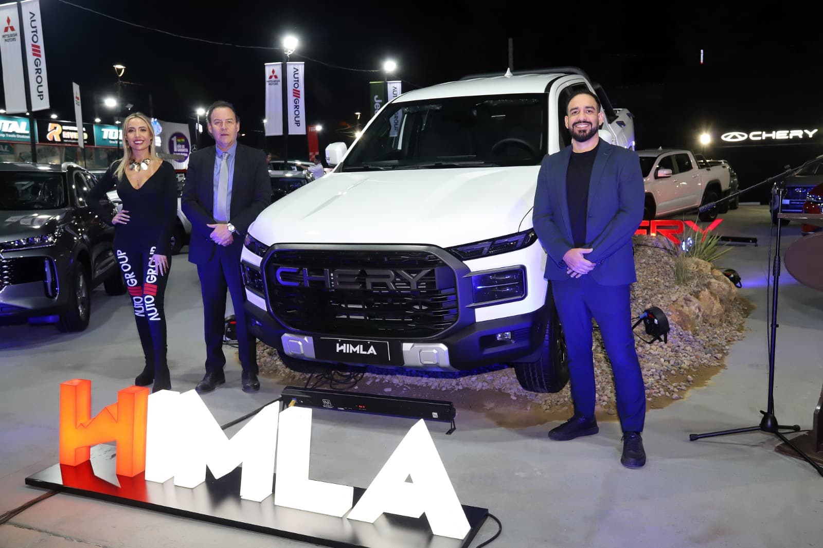 Himla, la primera camioneta de Chery en Bolivia, fue presentada por AutoGroup y Astara en Fexco 2026