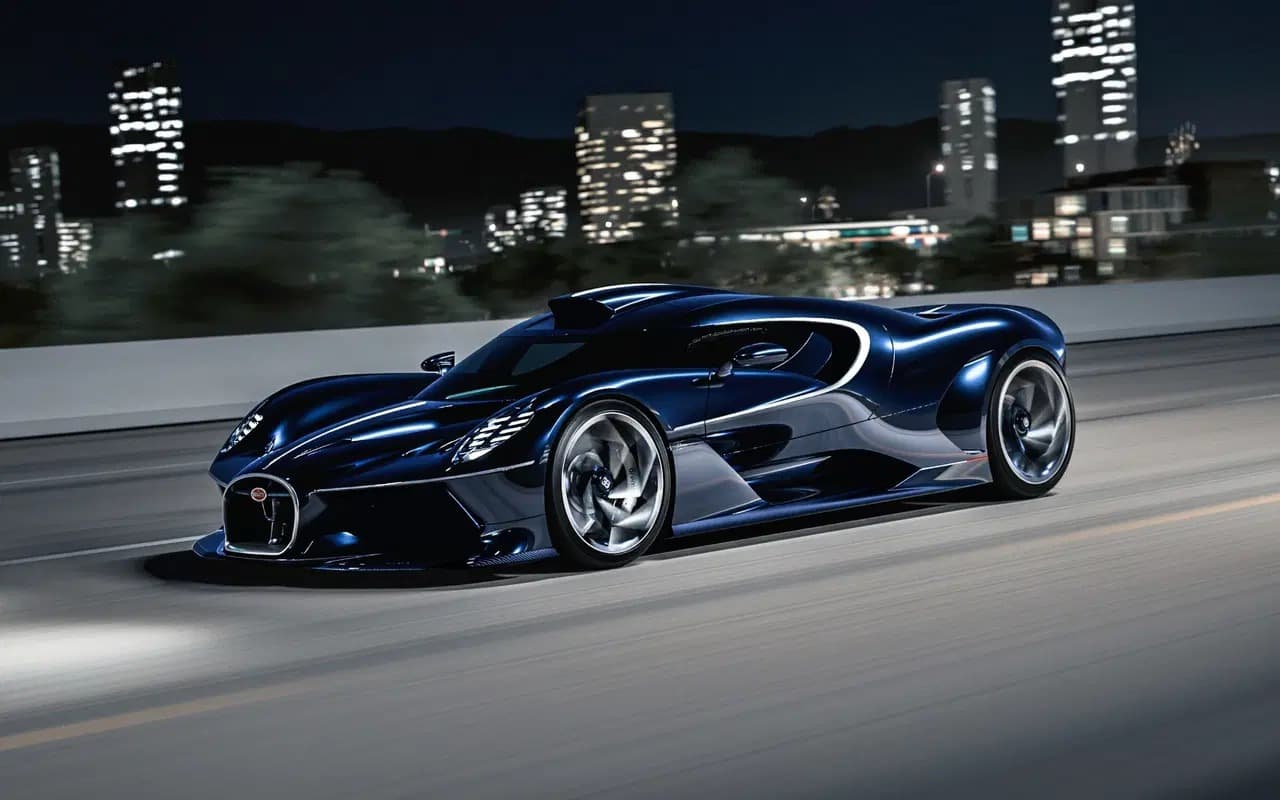 Bugatti Destrier: un ejemplar único con motor W16 y 1.600 CV