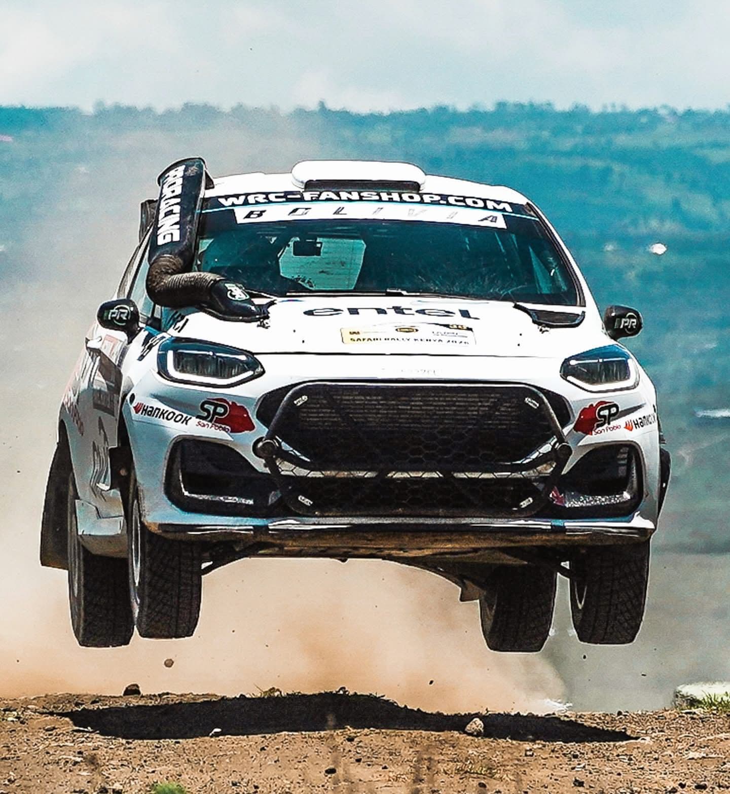 Contratiempo mecánico frena el gran ritmo de Bruun en el Rally Safari